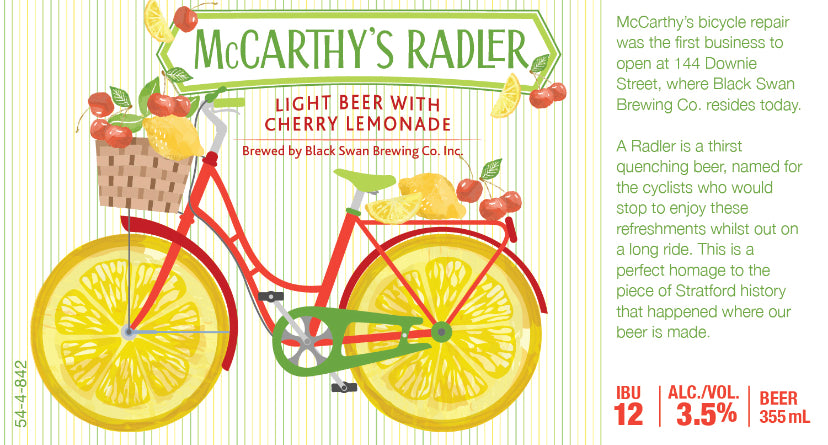 McCarthys Radler (cherry and lemon)