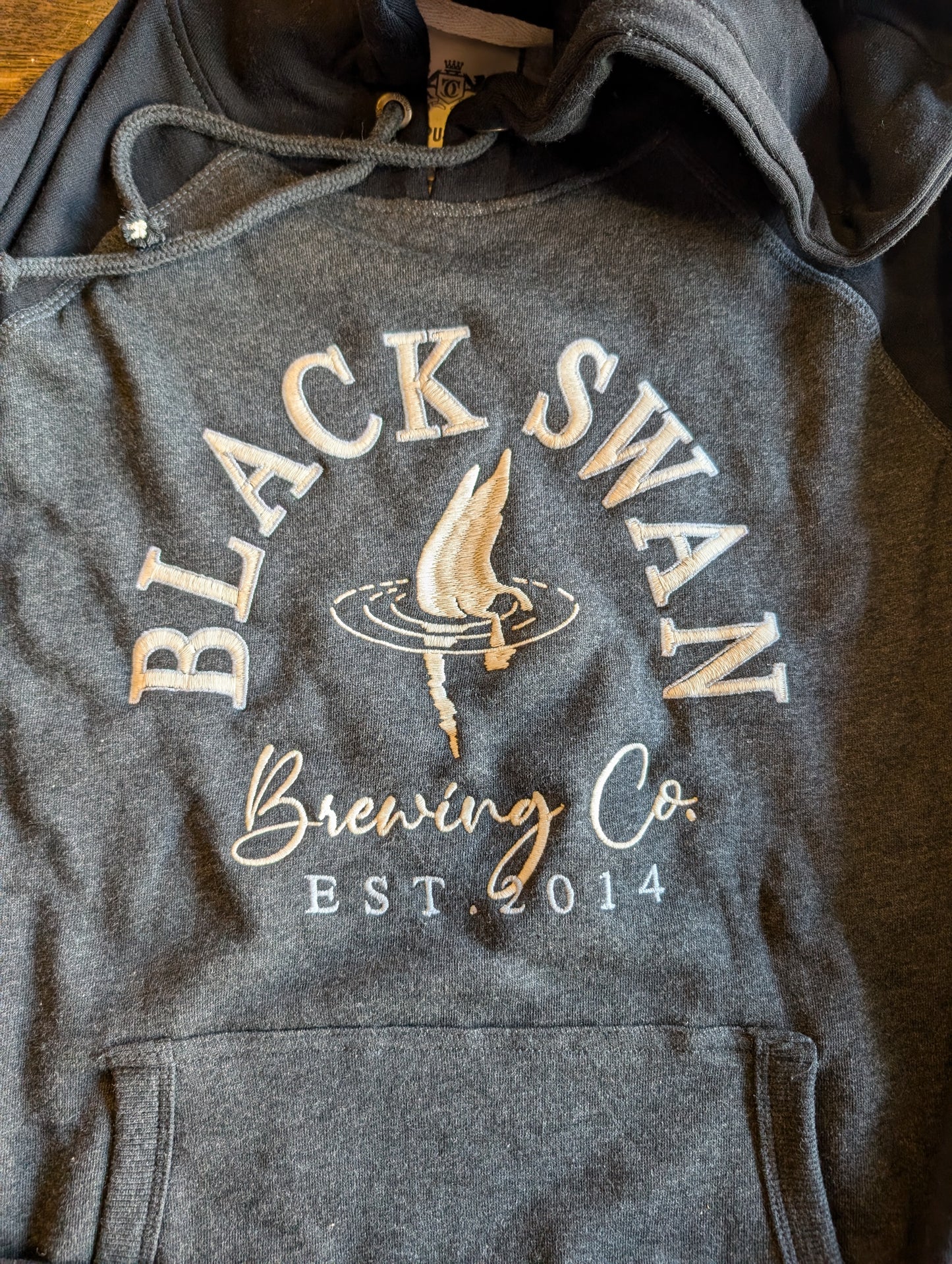 Black Swan Stitched Hoodie